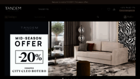 What Tandem.md website looked like in 2023 (1 year ago)