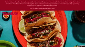 What Tacoboy.net website looked like in 2024 (1 year ago)