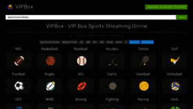 What Vipbox.lc website looked like in 2020 (4 years ago)