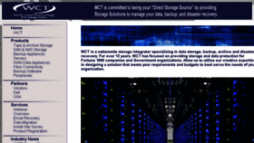 What Wct.com website looked like in 2016 (8 years ago)