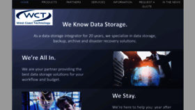 What Wct.com website looked like in 2020 (5 years ago)