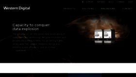What Westerndigital.com website looked like in 2020 (4 years ago)