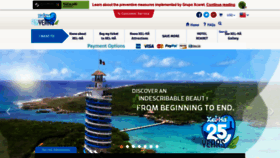 What Xelha.com website looked like in 2021 (4 years ago)